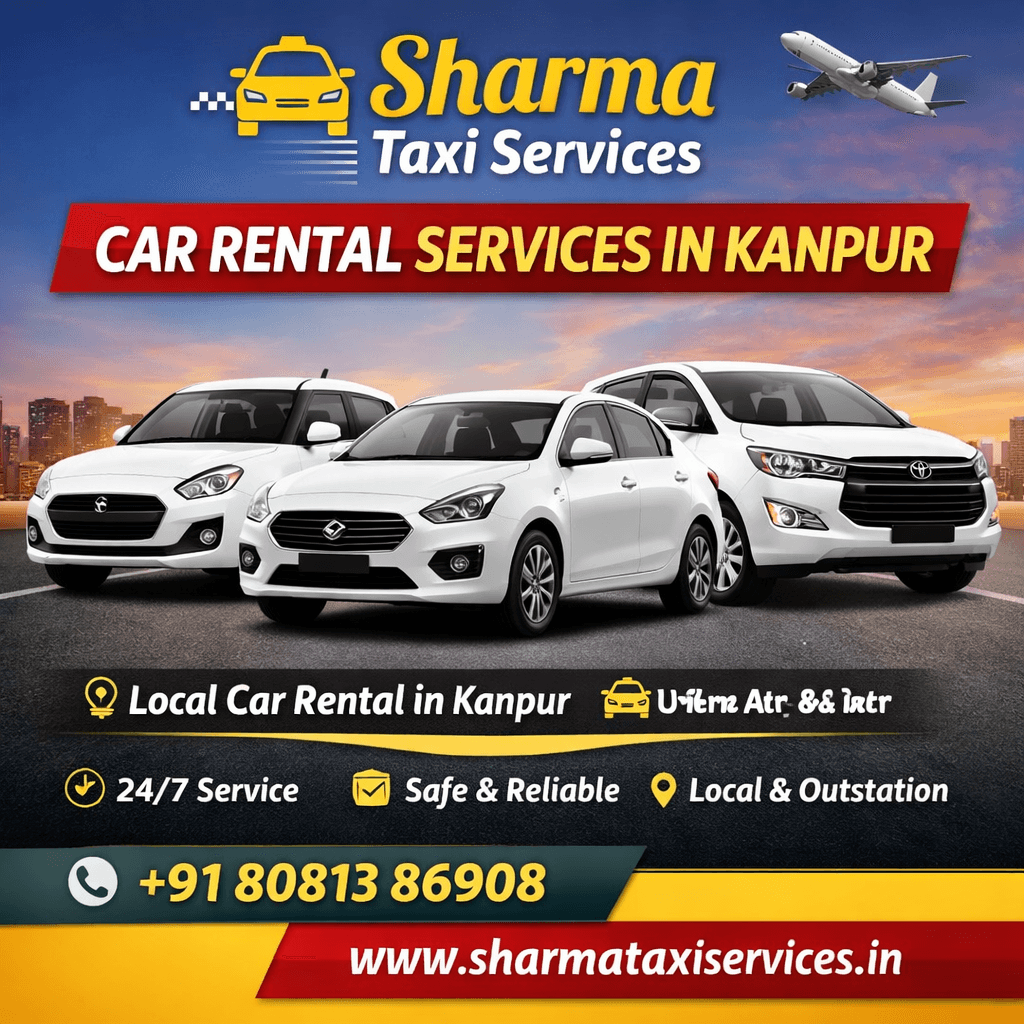 Car rental service in kanpur