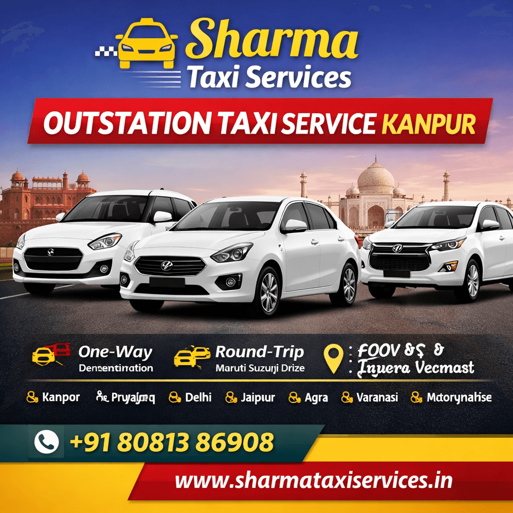 Outstation taxi service kanpur