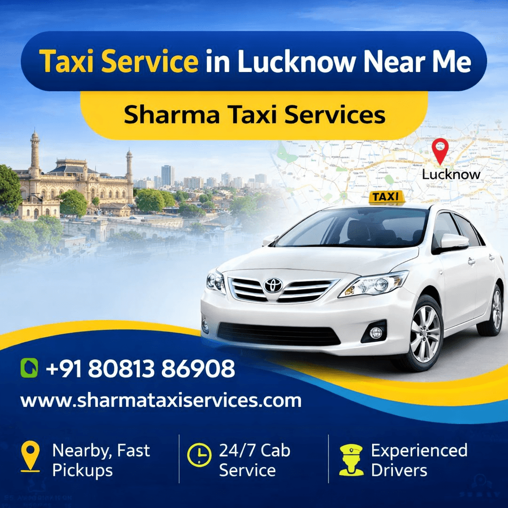 Taxi service in lucknow near me