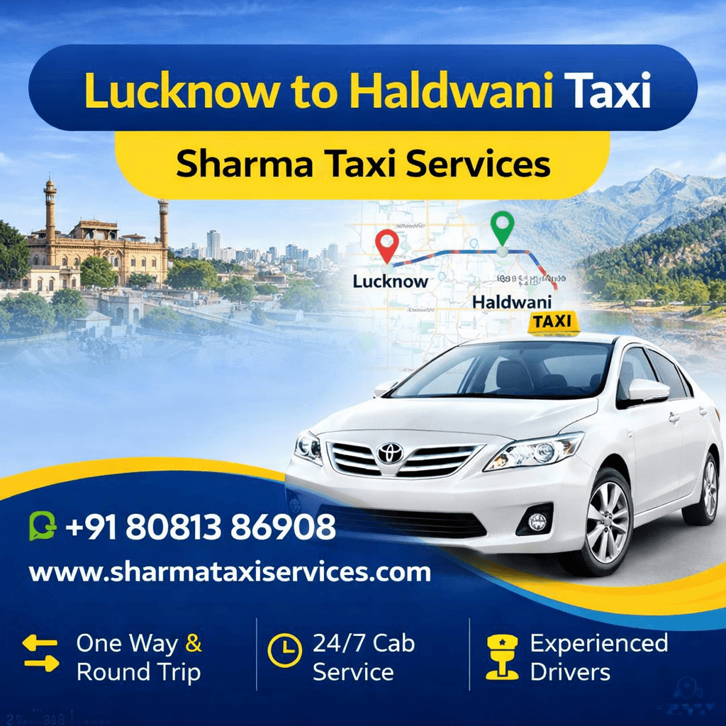 Lucknow to haldwani taxi