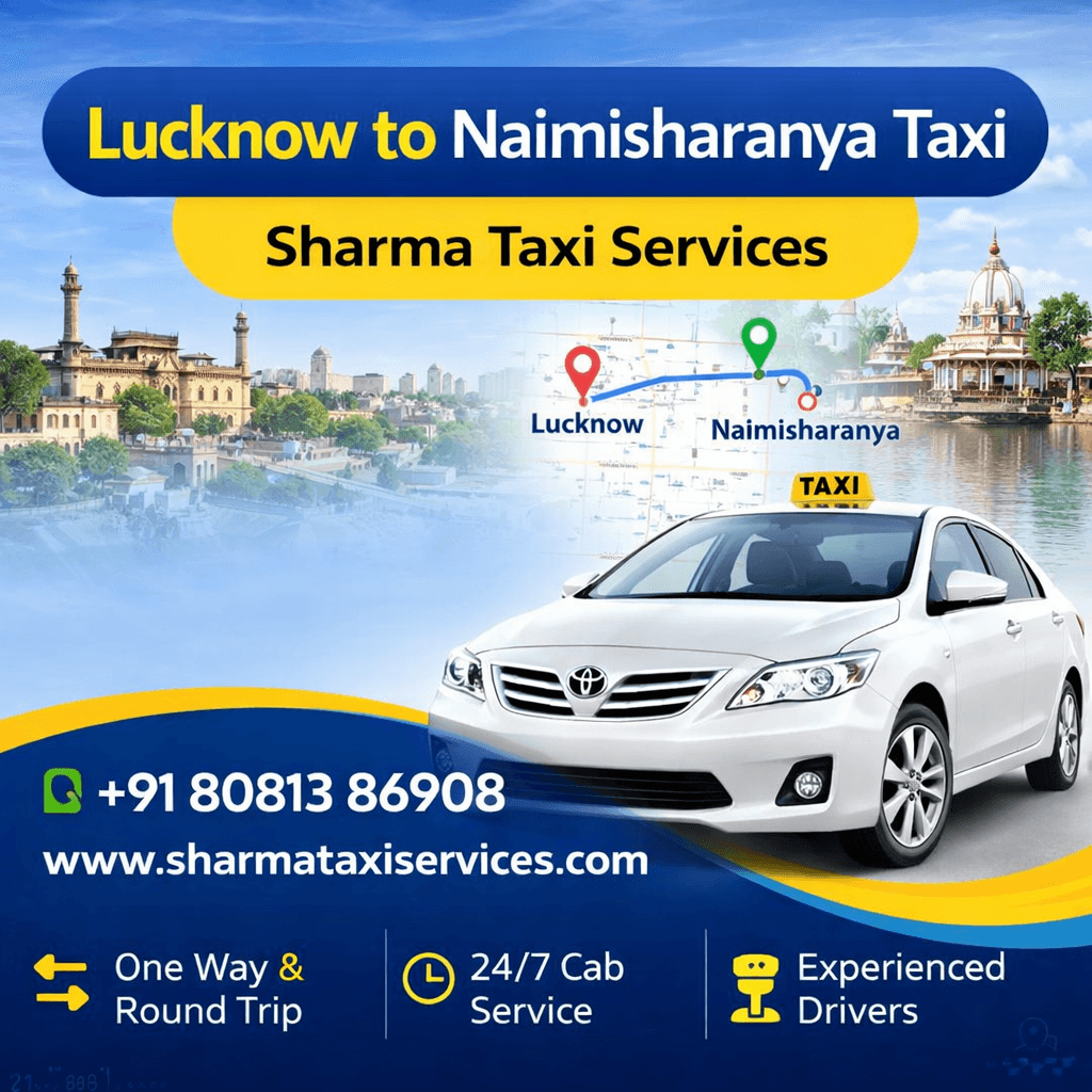 Lucknow to naimisharanya taxi