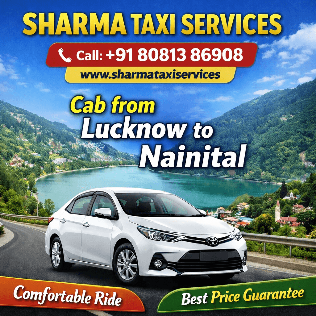 Cab from lucknow to nainital