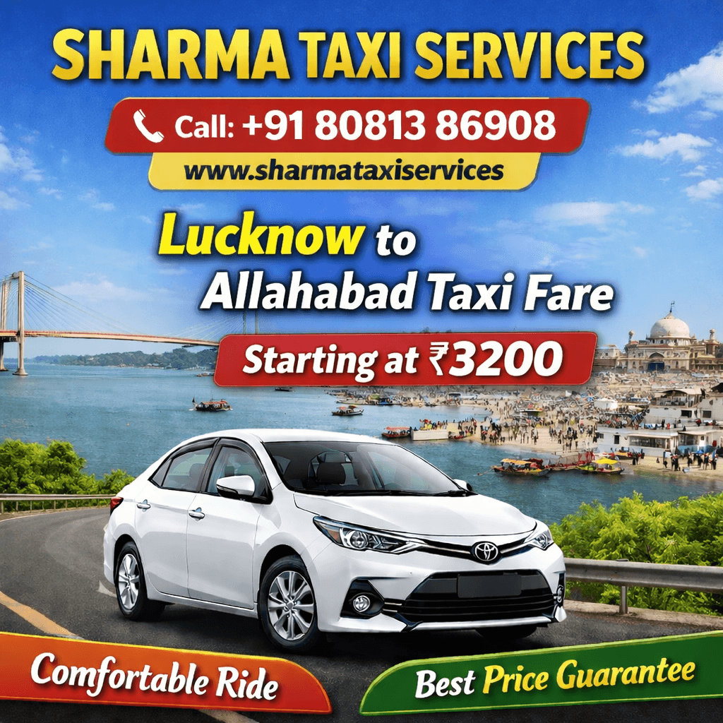 Lucknow to allahabad taxi fare