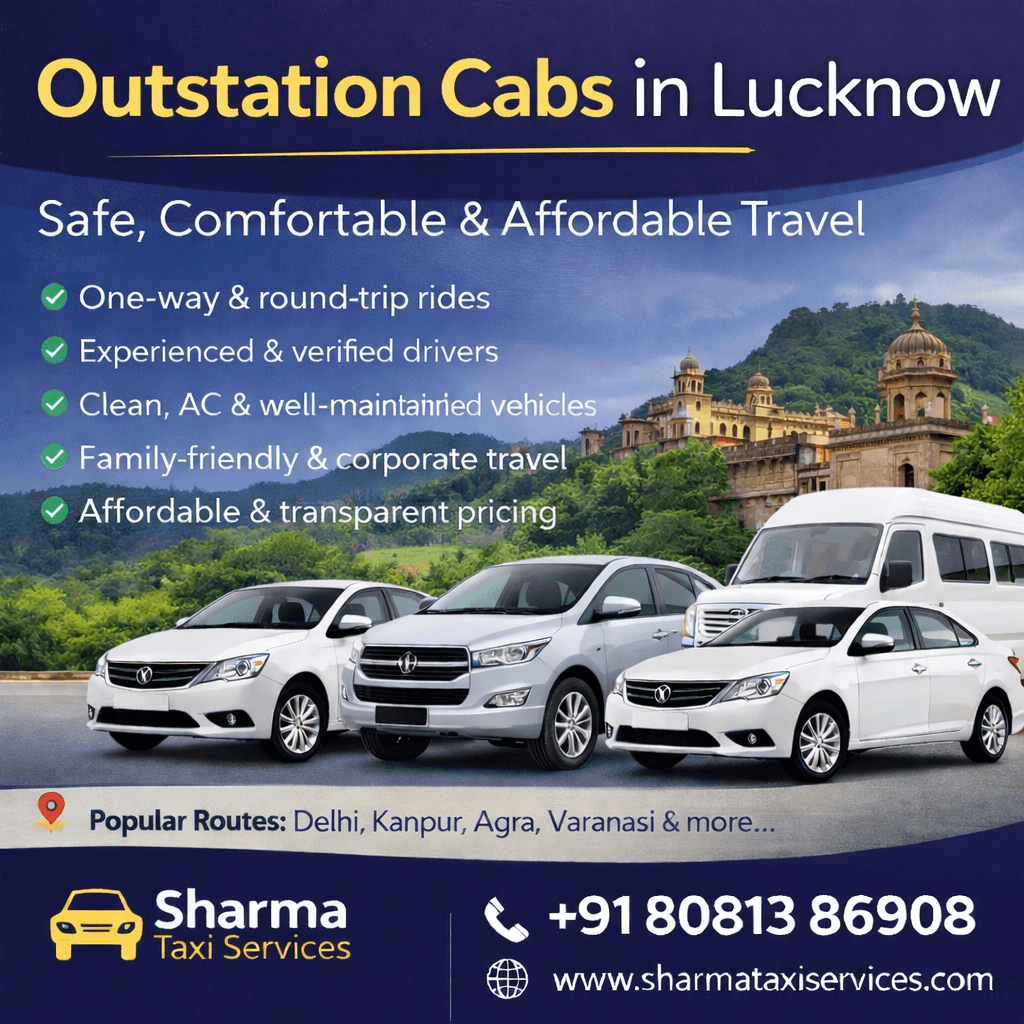 Outstation cabs in lucknow